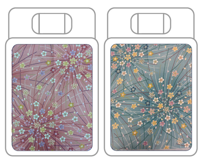 A柄 和風 桜